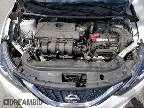 2019 Nissan Sentra SV with VIN 3N1AB7AP7KY421440, listed as a Copart auction lot 50946655 with 75,507 mi miles and Salvage Title. Bid and sale history available at DreamBid. Image 13.