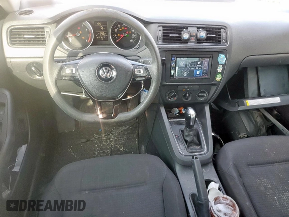 2015 Volkswagen Jetta S with VIN 3VW2K7AJ6FM293411, listed as a Copart auction lot 59018885 with 163,992 mi miles and Salvage title. Bid and sale history available at DreamBid. Image 8.
