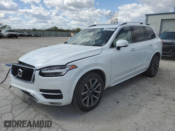 2018 Volvo XC90 Momentum with VIN YV4A22PKXJ1327774, listed as a Copart auction lot 52416275 with 93,232 mi miles and Salvage Title. Bid and sale history available at carsss.com. Image 1.