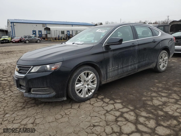 2017 Chevrolet Impala LS with VIN 2G11X5SA5H9154345, listed as a Copart auction lot 44784575 with 85,150 mi miles and Clean Title. Bid and sale history available at carsss.com. Image 1.