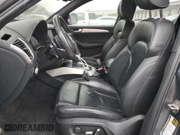 2014 Audi SQ5 Premium Plus with VIN WA1CGAFPXEA013059, listed as a Copart auction lot 50231194 with 105,227 mi miles and Salvage Title. Bid and sale history available at carsss.com. Image 7.