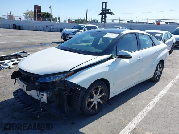 2019 Toyota Mirai with VIN JTDBVRBD4KA006749, listed as a IAAI auction lot 42287199 with 70,677 mi miles and . Bid and sale history available at DreamBid. Image 2.