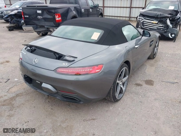 2018 Mercedes-Benz AMG GT with VIN WDDYK7HA3JA018139, listed as a IAAI auction lot 41237934 with 28,901 mi miles. Bid and sale history available at carsss.com. Image 4.