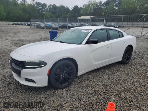 2018 Dodge Charger SXT with VIN 2C3CDXBG9JH196431, listed as a Copart auction lot 52214505 with 93,586 mi miles and Salvage Title. Bid and sale history available at DreamBid. Image 1.
