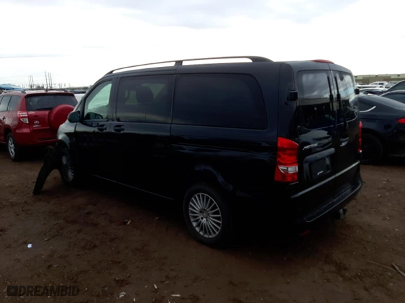 2018 Mercedes-Benz Metris Passenger Van with VIN WD4PG2EE1J3413965, listed as a Copart auction lot 41176893 with 0 mi miles. Bid and sale history available at carsss.com. Image 2.