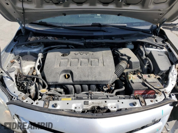2011 Toyota Corolla L with VIN JTDBU4EE2BJ090483, listed as a Copart auction lot 49170345 with 110,160 mi miles and Salvage Title. Bid and sale history available at carsss.com. Image 11.