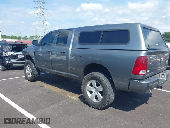 2012 Ram 1500 Express with VIN 1C6RD7FT0CS209180, listed as a IAAI auction lot 42448301 with 112,220 mi miles and . Bid and sale history available at DreamBid. Image 14.