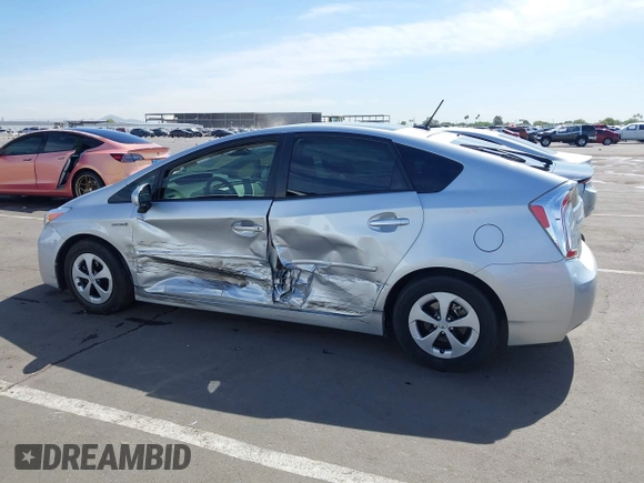 2015 Toyota Prius Four with VIN JTDKN3DU2F1899374, listed as a IAAI auction lot 42147786 with 136,787 mi miles and . Bid and sale history available at DreamBid. Image 6.