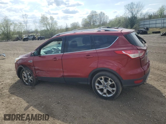 2014 Ford Escape Titanium with VIN 1FMCU9J94EUE49129, listed as a Copart auction lot 54357125 with 205,519 mi miles and Salvage Title. Bid and sale history available at carsss.com. Image 2.