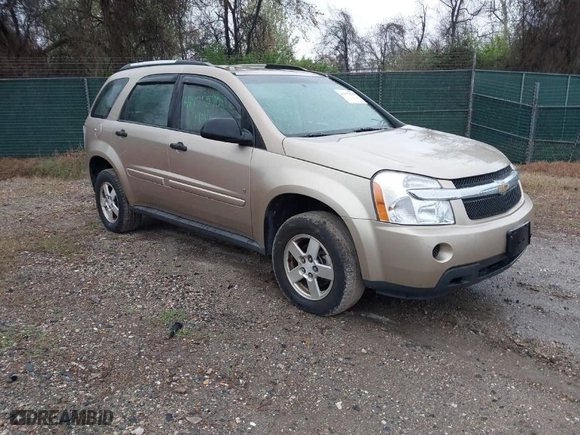 2008 Chevrolet Equinox LS with VIN 2CNDL23F586047995, listed as a IAAI auction lot 41977590 with 76,831 mi miles. Bid and sale history available at carsss.com. Image 1.