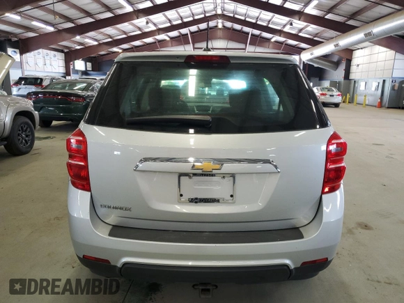 2017 Chevrolet Equinox LS z VIN 2GNALBEK2H1614931, wystawiony jako Copart lot #57771885 z przebiegiem 126 547 mil mil oraz Czysty tytuł • Clean title. Historia ofert i sprzedaży dostępna na DreamBid. Obrazek 6.