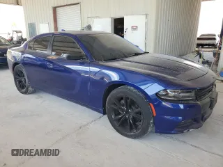 2018 Dodge Charger SXT Plus with VIN 2C3CDXHG1JH252966, listed as a Copart auction lot 56351885 with Not Provided miles and Salvage Title. Bid and sale history available at DreamBid. Image 4.