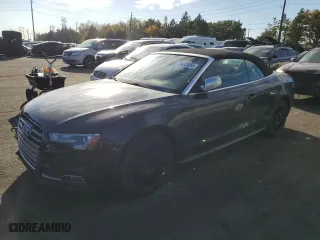 2013 Audi S5 Premium Plus with VIN WAUCGAFH9DN017848, listed as a Copart auction lot 73433534 with 102,378 mi miles and Salvage Title. Bid and sale history available at carsss.com. Image 1.