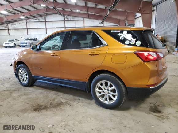 2018 Chevrolet Equinox LT with VIN 2GNAXSEV9J6220320, listed as a Copart auction lot 48662535 with 109,420 mi miles and Clean Title. Bid and sale history available at carsss.com. Image 2.