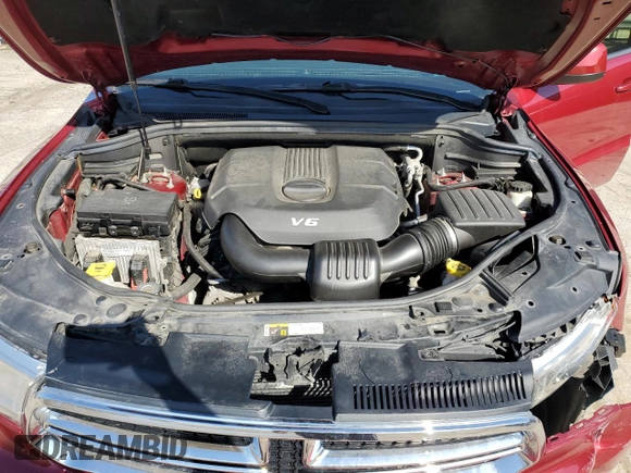 2015 Dodge Durango SXT with VIN 1C4RDJAG0FC114603, listed as a Copart auction lot 52016155 with 88,269 mi miles and Salvage Title. Bid and sale history available at DreamBid. Image 12.