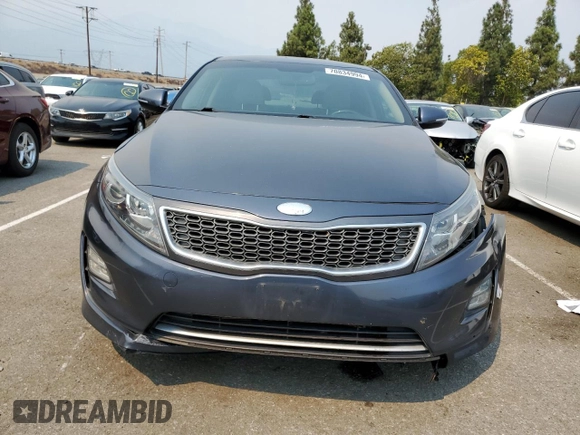 2014 Kia Optima Hybrid EX with VIN KNAGN4AD7E5064844, listed as a Copart auction lot 70834994 with 123,547 mi miles and Salvage Title. Bid and sale history available at carsss.com. Image 5.