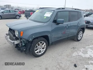 2018 Jeep Renegade Latitude with VIN ZACCJABB6JPJ06962, listed as a IAAI auction lot 41277869 with 87,915 mi miles. Bid and sale history available at carsss.com. Image 18.