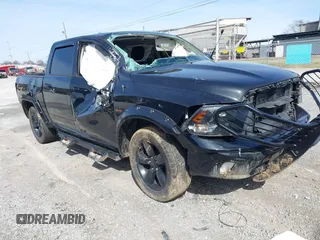 2018 Ram 1500 SLT with VIN 1C6RR7LT7JS294389, listed as a IAAI auction lot 41600149 with 109,504 mi miles. Bid and sale history available at carsss.com. Image 1.
