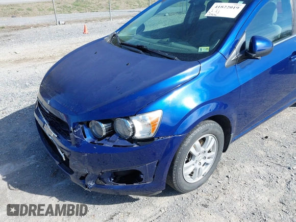 2014 Chevrolet Sonic LT with VIN 1G1JC6SB2E4149144, listed as a IAAI auction lot 41822019 with 131,616 mi miles. Bid and sale history available at carsss.com. Image 17.