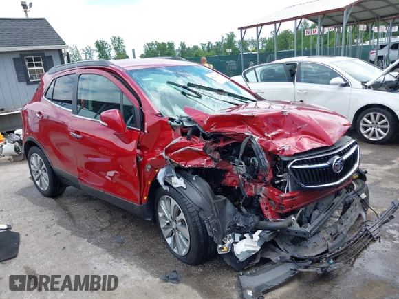 2017 Buick Encore Preferred with VIN KL4CJASB8HB207678, listed as a IAAI auction lot 42213255 with Not provided miles and . Bid and sale history available at DreamBid. Image 1.