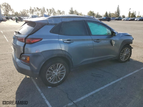 2019 Hyundai Kona SEL with VIN KM8K62AA9KU282690, listed as a Copart auction lot 51614825 with 0 mi miles and Salvage Title. Bid and sale history available at carsss.com. Image 3.