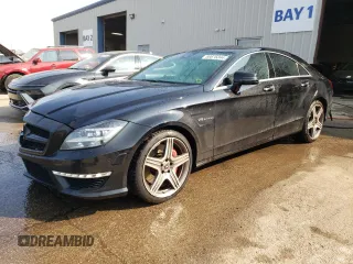 2014 Mercedes-Benz CLS-Class CLS 63 AMG S-Model with VIN WDDLJ7GB1EA099803, listed as a Copart auction lot 69876344 with 114,194 mi miles and Salvage Title. Bid and sale history available at carsss.com. Image 1.