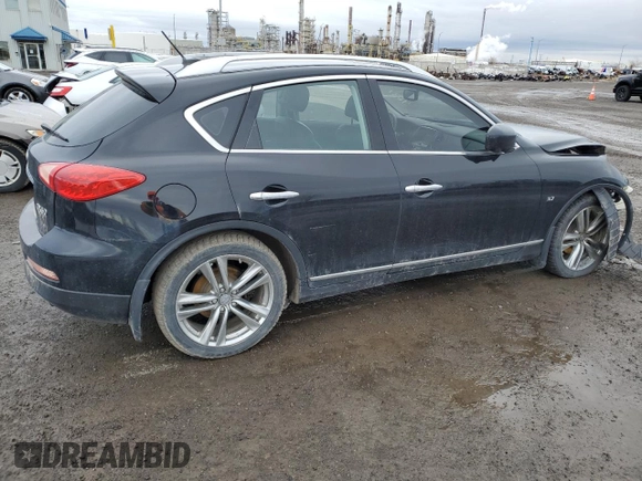 2015 Infiniti QX50 z VIN JN1BJ0HR9FM770873, wystawiony jako Copart lot #48681405 z przebiegiem 205 088 mil mil oraz Szkoda całkowita • Salvage title. Historia ofert i sprzedaży dostępna na DreamBid. Obrazek 3.