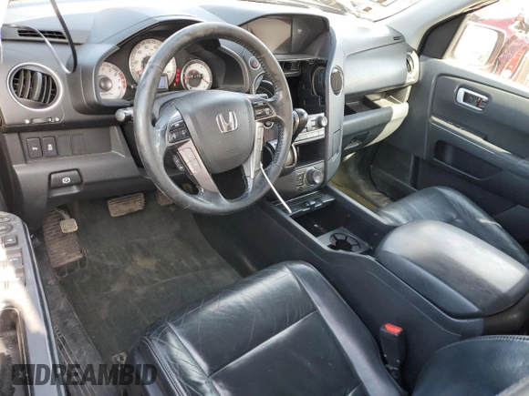 2015 Honda Pilot Touring with VIN 5FNYF4H91FB026824, listed as a Copart auction lot 49471405 with 160,524 mi miles and Salvage Title. Bid and sale history available at DreamBid. Image 8.