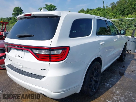 2019 Dodge Durango GT Plus z VIN 1C4RDHDG1KC824561, wystawiony jako IAAI lot #42291337 z przebiegiem 124 894 mil mil oraz . Historia ofert i sprzedaży dostępna na DreamBid. Obrazek 4.
