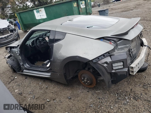 2016 Nissan 370Z with VIN JN1AZ4EH9GM933207, listed as a Copart auction lot 72677024 with 0 mi miles and Salvage Title. Bid and sale history available at carsss.com. Image 2.