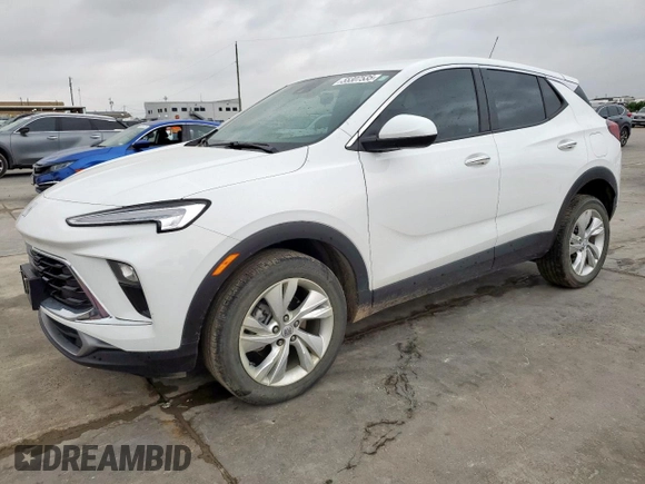 2024 Buick Encore GX Preferred with VIN KL4AMBSL2RB154572, listed as a Copart auction lot 55307535 with 26,722 mi miles and Salvage title. Bid and sale history available at DreamBid. Image 1.