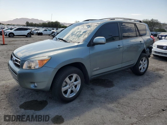 2007 Toyota RAV4 Limited with VIN JTMZK31V775015167, listed as a Copart auction lot 59725095 with 130,205 mi miles and Salvage title. Bid and sale history available at DreamBid. Image 1.