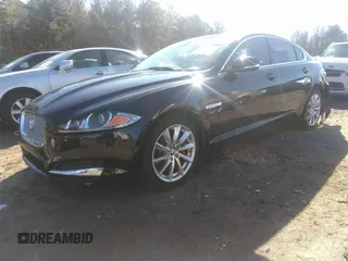 2013 Jaguar XF I4 RWD with VIN SAJWA0ES7DPU05482, listed as a IAAI auction lot 41445294 with 1 mi miles. Bid and sale history available at carsss.com. Image 21.