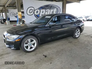 2015 BMW 3 Series 328i with VIN WBA3C1C54FP851488, listed as a Copart auction lot 55702795 with 110,996 mi miles and Clean Title. Bid and sale history available at carsss.com. Image 1.