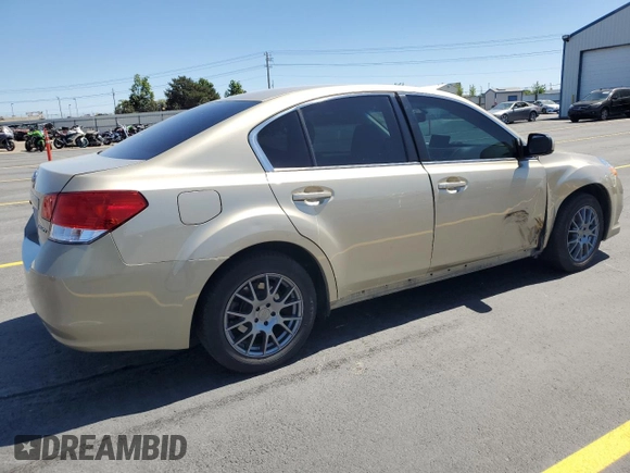 2010 Subaru Legacy Premium All-Weather Anniversary with VIN 4S3BMCC62A3234526, listed as a Copart auction lot 58933715 with 159,663 mi miles and Salvage title. Bid and sale history available at DreamBid. Image 3.