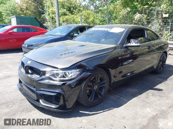 2015 BMW 4 Series 428i with VIN WBA3N7C54FK223490, listed as a IAAI auction lot 42033200 with 145,882 mi miles. Bid and sale history available at carsss.com. Image 17.