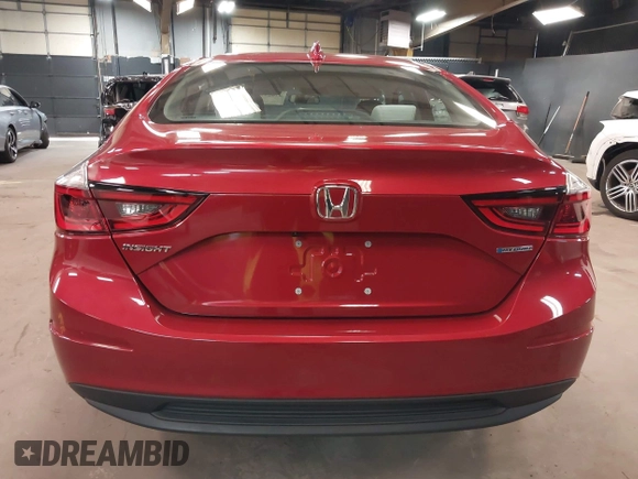 2022 Honda Insight EX with VIN 19XZE4F50NE006513, listed as a IAAI auction lot 42025779 with 17,457 mi miles and . Bid and sale history available at carsss.com. Image 16.