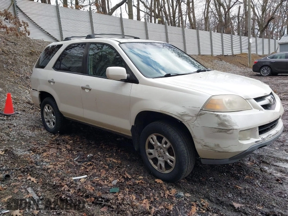 2004 Acura MDX Touring Pkg RES w/Nav with VIN 2HNYD18974H549920, listed as a IAAI auction lot 41696166 with 264,868 mi miles. Bid and sale history available at carsss.com. Image 1.