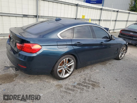 2017 BMW 4 Series 440i with VIN WBA4E3C52HG187043, listed as a Copart auction lot 64551664 with Not provided miles and Non repairable. Bid and sale history available at DreamBid. Image 3.