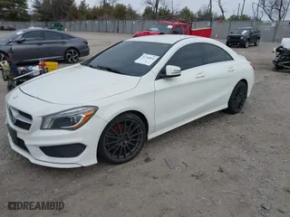 2014 Mercedes-Benz CLA-Class CLA 250 with VIN WDDSJ4EBXEN047270, listed as a IAAI auction lot 41716841 with 180,547 mi miles. Bid and sale history available at carsss.com. Image 18.