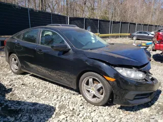 2018 Honda Civic LX with VIN 19XFC2F55JE204852, listed as a Copart auction lot 49540485 with 99,229 mi miles and Salvage Title. Bid and sale history available at DreamBid. Image 4.