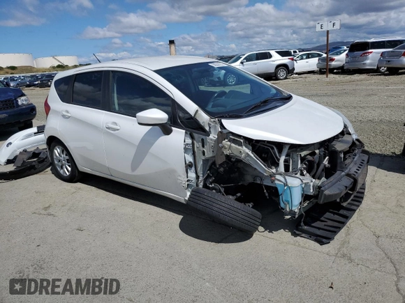 2015 Nissan Note SV with VIN 3N1CE2CP3FL440263, listed as a Copart auction lot 56556235 with 103,825 mi miles and Salvage title. Bid and sale history available at DreamBid. Image 4.