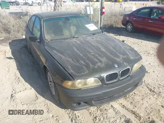 2002 BMW 5 Series 530iA with VIN WBADT63402CH96437, listed as a IAAI auction lot 41740118 with 172,450 mi miles. Bid and sale history available at carsss.com. Image 1.