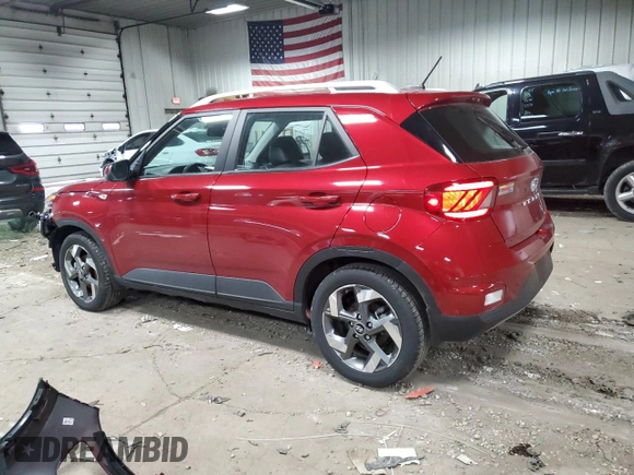 2024 Hyundai Venue Limited with VIN KMHRC8A36RU291658, listed as a Copart auction lot 52102005 with 4,170 mi miles and Salvage Title. Bid and sale history available at DreamBid. Image 2.