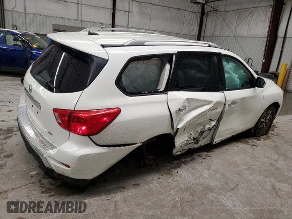 2017 Nissan Pathfinder S z VIN 5N1DR2MM0HC622863, wystawiony jako Copart lot #52114595 z przebiegiem 122 017 mil mil oraz Szkoda całkowita • Salvage title. Historia ofert i sprzedaży dostępna na DreamBid. Obrazek 3.