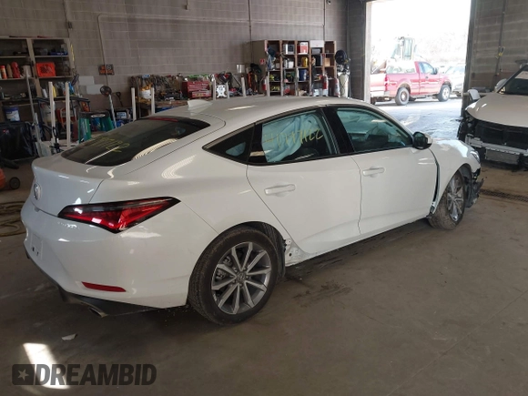 2024 Acura Integra with VIN 19UDE4H27RA026300, listed as a IAAI auction lot 41797122 with 5,855 mi miles and . Bid and sale history available at DreamBid. Image 4.