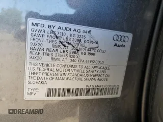 2012 Audi Q7 Premium Plus z VIN WA1LMAFE7CD009828, wystawiony jako Copart lot #56155035 z przebiegiem 91 379 mil mil oraz Szkoda całkowita • Salvage title. Historia ofert i sprzedaży dostępna na DreamBid. Obrazek 14.