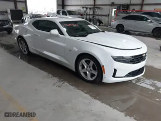 2022 Chevrolet Camaro 1LT with VIN 1G1FB1RX9N0119823, listed as a IAAI auction lot 41294983 with 66,283 mi miles. Bid and sale history available at carsss.com. Image 1.