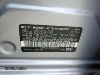 2016 Mitsubishi Outlander SE с VIN JA4AZ3A33GZ064313, выставлен на аукционе Copart как лот 62855715 с пробегом Не указан миль и Чистый • Clean title. История ставок и продаж доступна на DreamBid. Изображение 13.