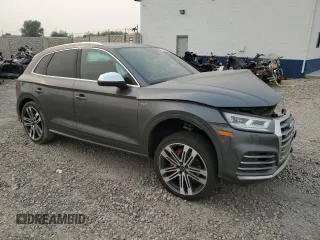 2018 Audi SQ5 Premium Plus with VIN WA1A4AFYXJ2154047, listed as a Copart auction lot 71085584 with 64,018 mi miles and Salvage Title. Bid and sale history available at DreamBid. Image 4.